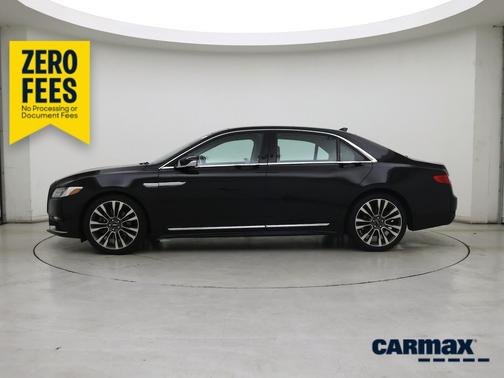 Black 2018 Lincoln Continental Reserve