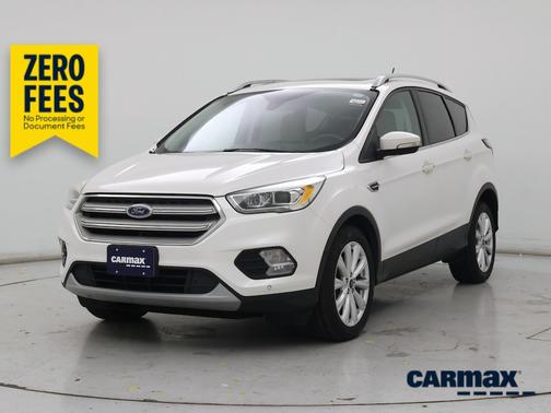 White 2018 Ford Escape Titanium