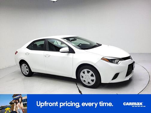 White 2014 Toyota Corolla LE