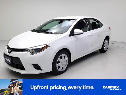 White 2014 Toyota Corolla LE