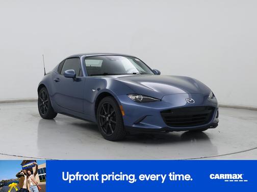 Blue 2020 Mazda MX-5 Miata RF Grand Touring