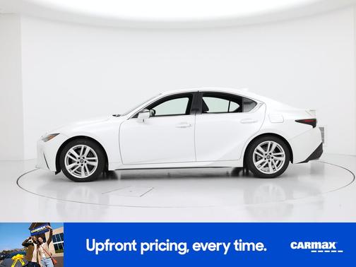 White 2021 Lexus IS 300