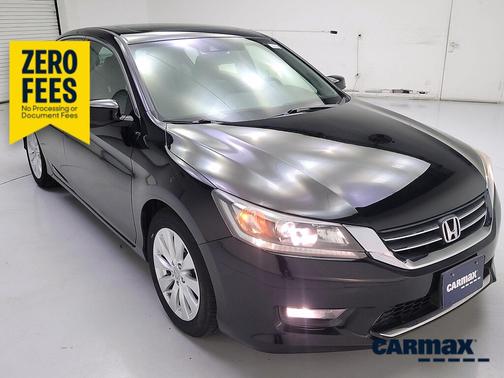 Black 2015 Honda Accord EX-L