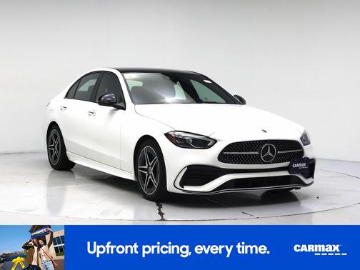 White 2023 Mercedes-Benz C-Class
