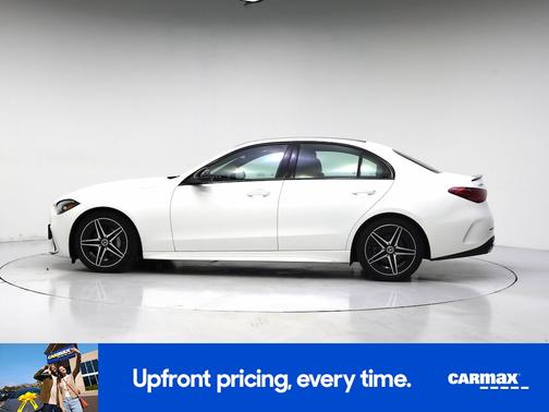 White 2023 Mercedes-Benz C-Class