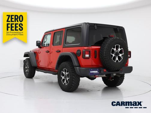 Red 2021 Jeep Wrangler Unlimited Rubicon