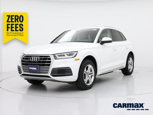 White 2018 Audi Q5 Premium Plus