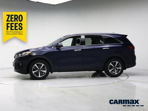 Blue 2019 Kia Sorento EX