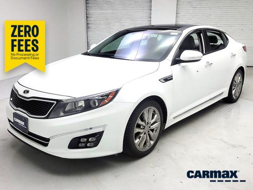 White 2015 Kia Optima SXL
