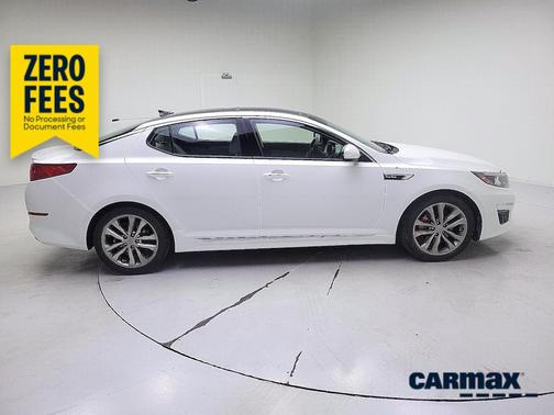 White 2015 Kia Optima SXL