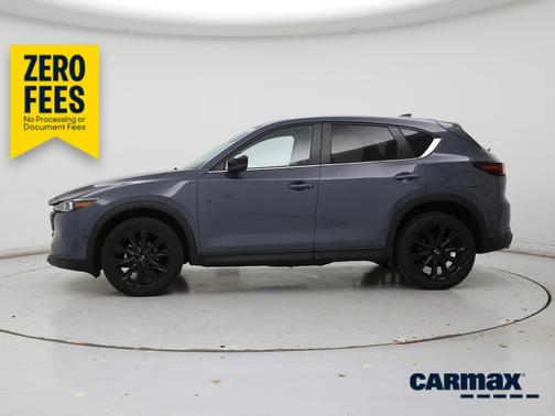 Blue 2023 Mazda CX-5 Carbon Edition
