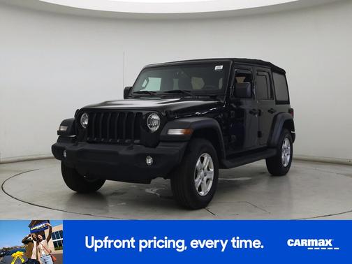 Black 2021 Jeep Wrangler Unlimited Sport S