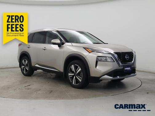 Tan 2023 Nissan Rogue Platinum