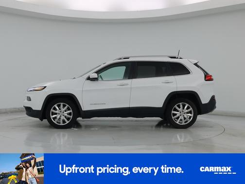 White 2016 Jeep Cherokee Limited