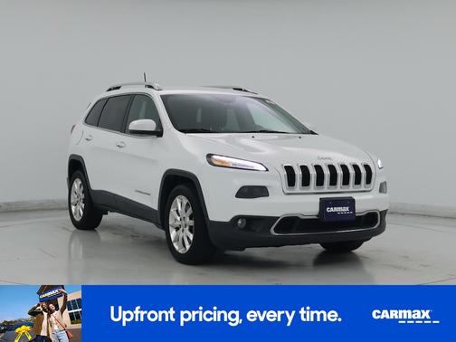 White 2016 Jeep Cherokee Limited