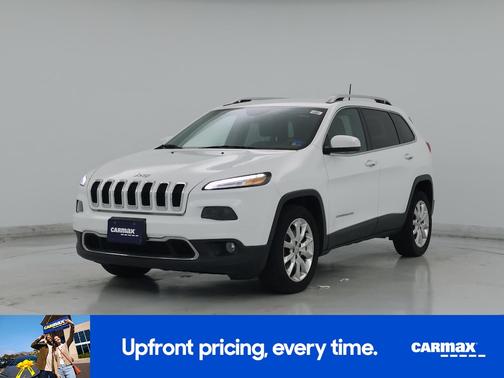 White 2016 Jeep Cherokee Limited
