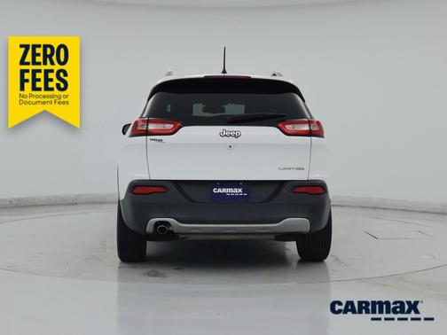 White 2016 Jeep Cherokee Limited