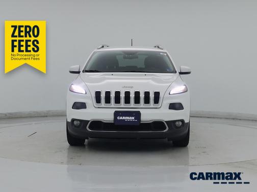 White 2016 Jeep Cherokee Limited