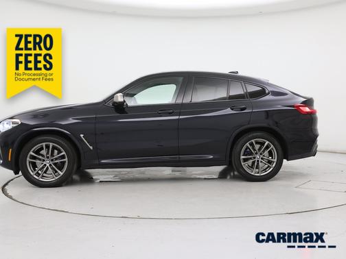 Black 2020 BMW X4 M40I