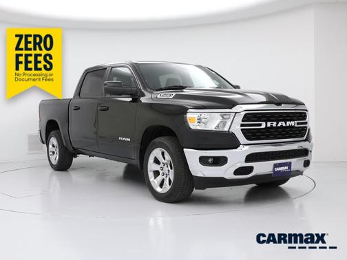 Black 2022 RAM 1500 Bighorn