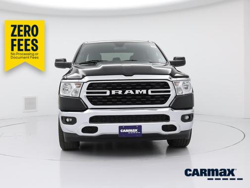 Black 2022 RAM 1500 Bighorn