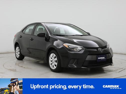 Black 2015 Toyota Corolla LE