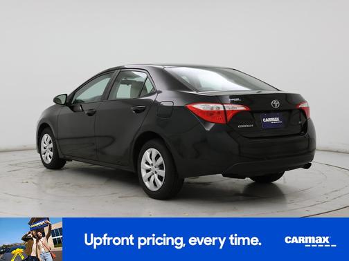 Black 2015 Toyota Corolla LE