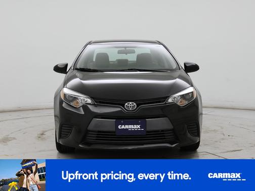 Black 2015 Toyota Corolla LE