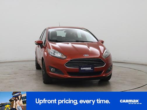 Orange 2019 Ford Fiesta SE
