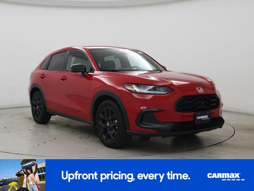 Red 2025 Honda HR-V Sport