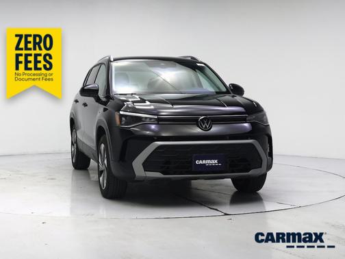 Black 2025 Volkswagen Taos SE