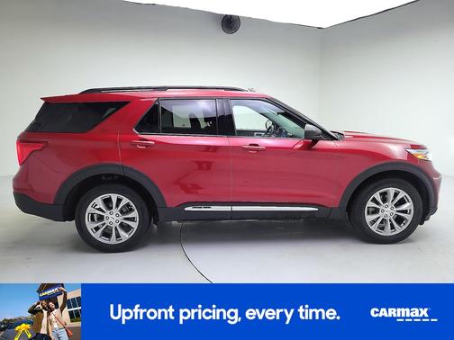Red 2023 Ford Explorer XLT