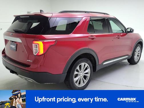 Red 2023 Ford Explorer XLT