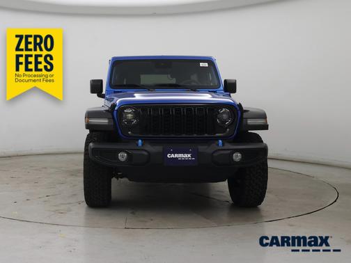 Blue 2024 Jeep Wrangler 4xe Willy's