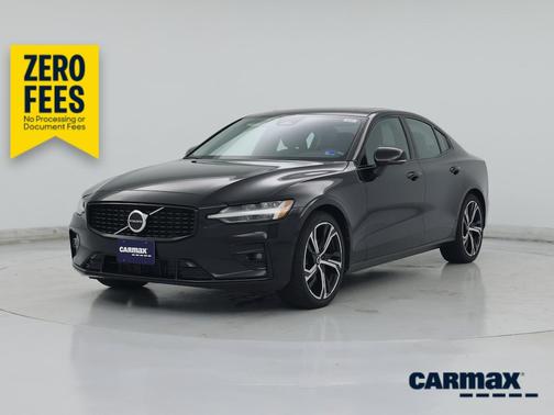 Black 2024 Volvo S60 B5 Core Dark Theme