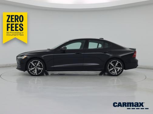Black 2024 Volvo S60 B5 Core Dark Theme