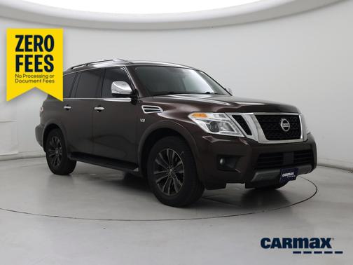 Brown 2020 Nissan Armada Platinum