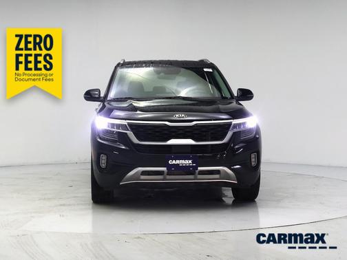 Black 2021 Kia Seltos SX