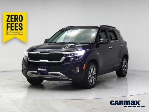 Black 2021 Kia Seltos SX