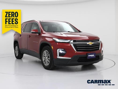 Red 2023 Chevrolet Traverse LT Cloth