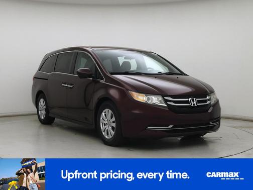 Red 2015 Honda Odyssey EX