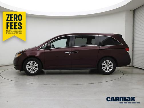 Red 2015 Honda Odyssey EX