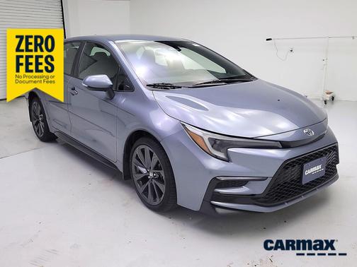 Blue 2023 Toyota Corolla SE