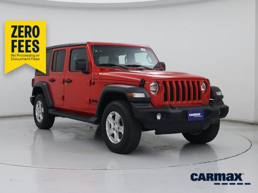 Red 2023 Jeep Wrangler Unlimited Sport S