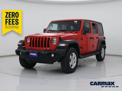 Red 2023 Jeep Wrangler Unlimited Sport S