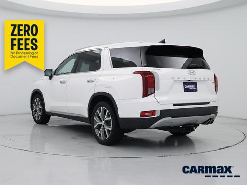 White 2022 Hyundai PALISADE SEL