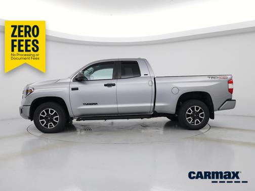Silver 2021 Toyota Tundra SR5