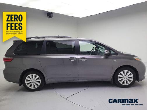 Gray 2017 Toyota Sienna Limited Premium