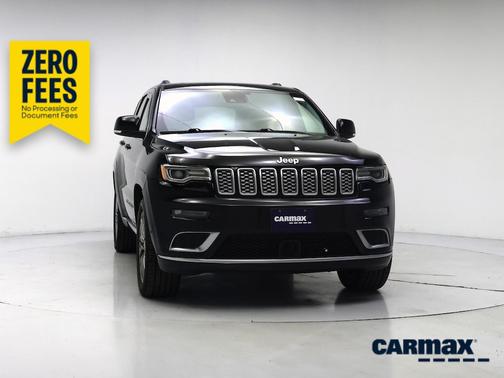 Black 2017 Jeep Grand Cherokee Summit
