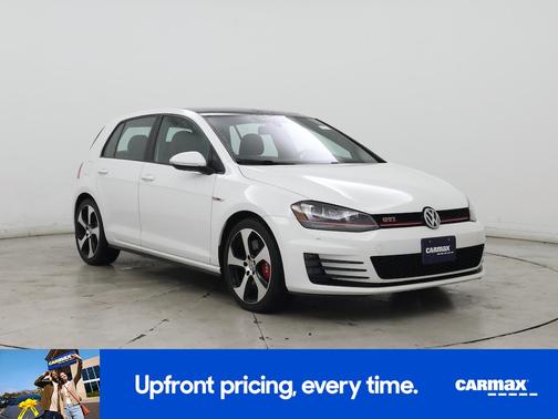 White 2016 Volkswagen Golf GTI Autobahn